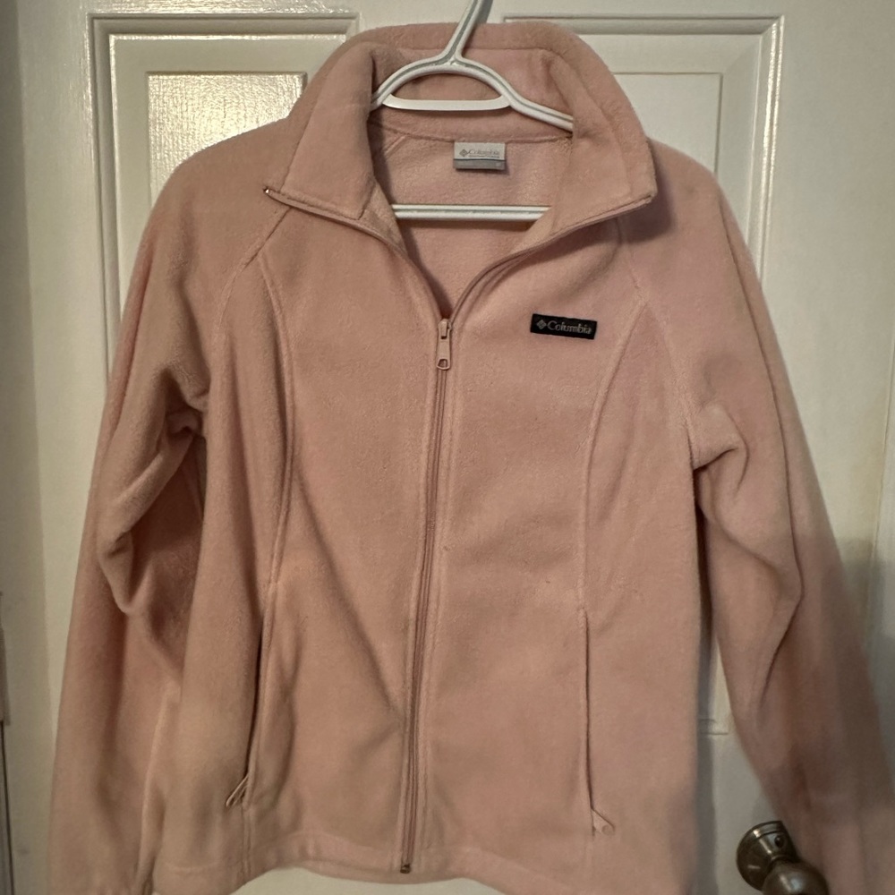🩷 Pink Columbia Fleece Jacket